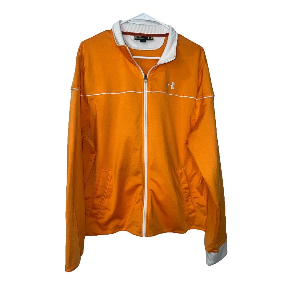 Under Armor LS Ladies Collared Full Zip 100% Polyester Jacket XLarge Regular‎